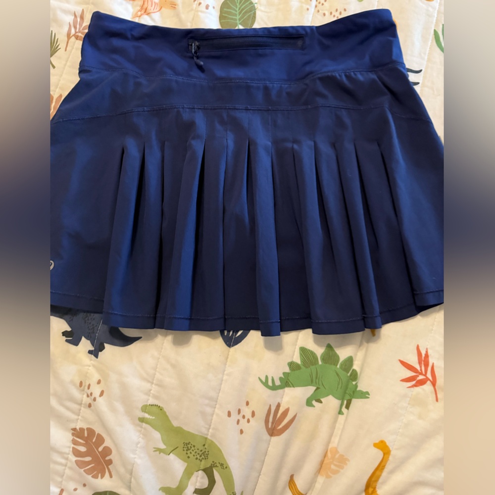 Lululemon Athletica Blue Skater Mini Skirt - Picture 5 of 8